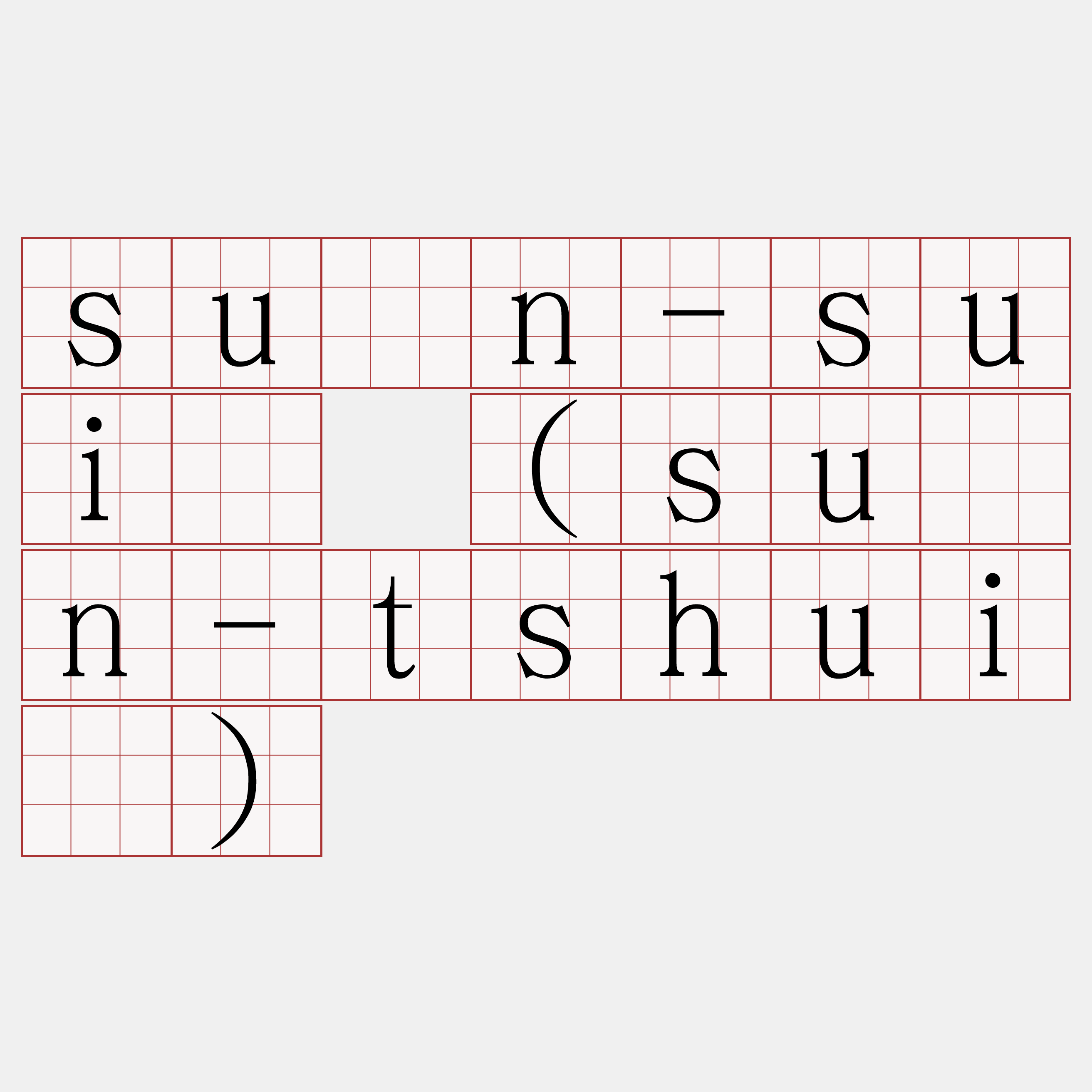 sûn-suì (sûn-tshuì)